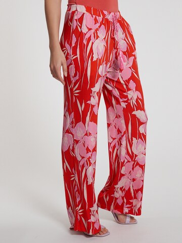 Ana Alcazar Regular Pants ' Gawimy ' in Red: front