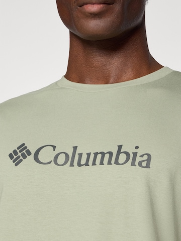 COLUMBIA Функционална тениска в зелено