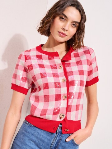 Cardigan Friends Like These en rouge