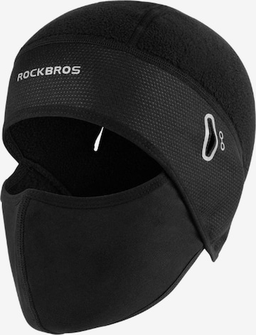 ROCKBROS Sportcap in Schwarz: Vorderseite