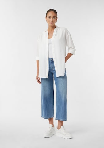 Chemisier comma casual identity en blanc : devant