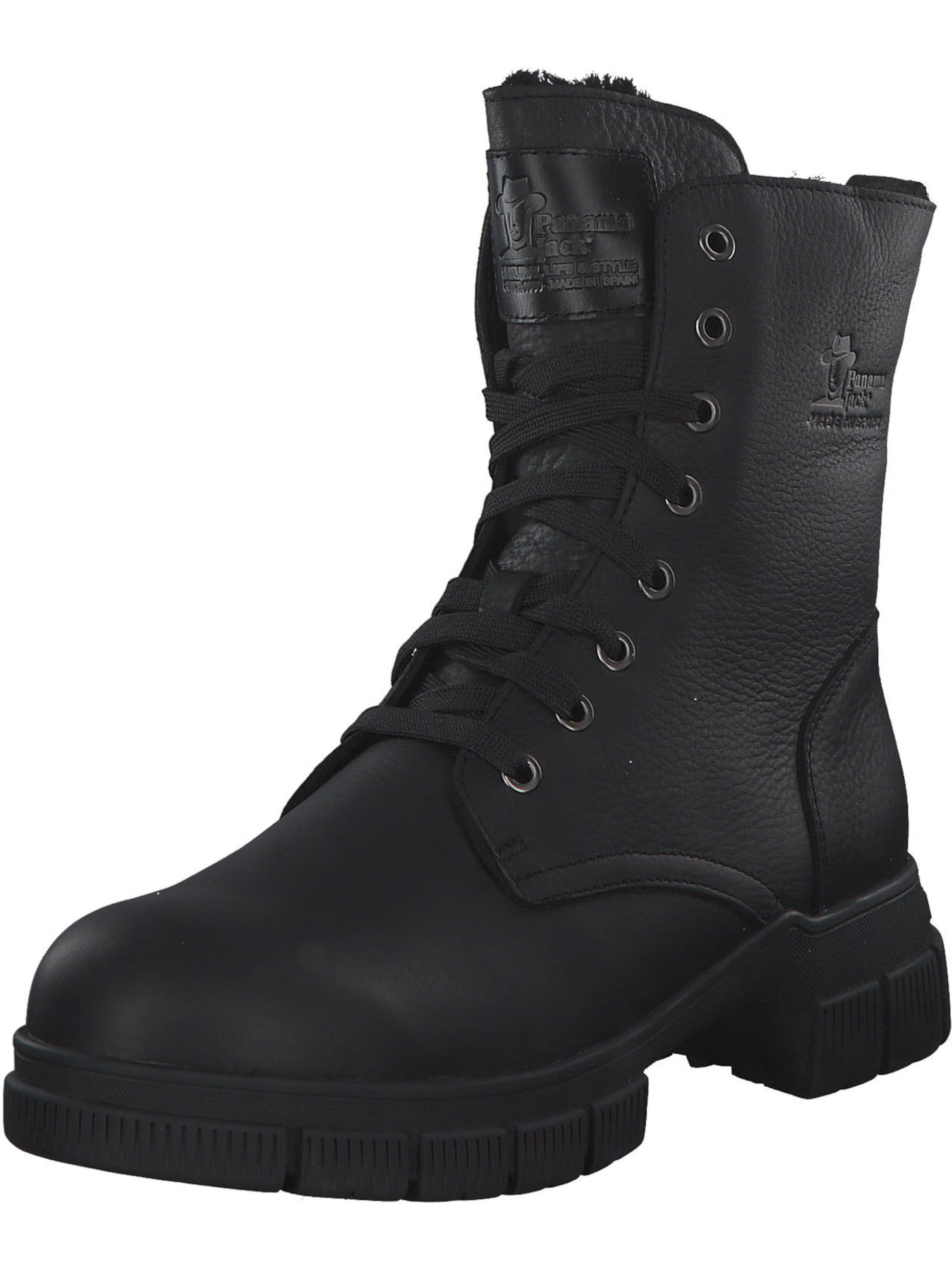 Bottines à lacets 'Ninfa Igloo B' PANAMA JACK en noir : devant