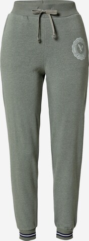 American Eagle Tapered Pants in Green: front