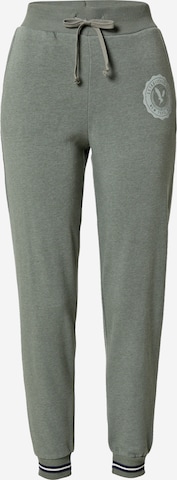 American Eagle Tapered Broek in Groen: voorkant