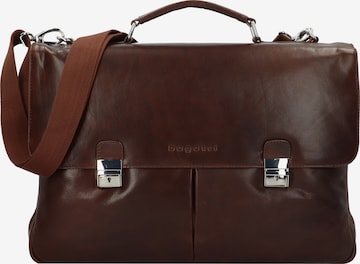 bugatti Document Bag 'Romano' in Brown: front