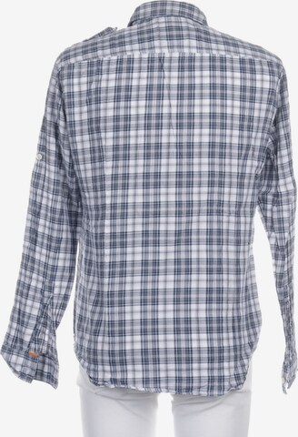 BOSS Freizeithemd / Shirt / Polohemd langarm M in Blau