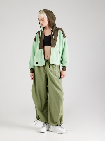 ICEPEAK Athletic Fleece Jacket 'ABBOTSA' in Green