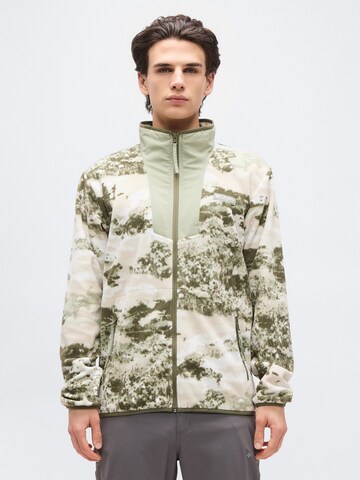 COLUMBIA Funkčná flisová bunda 'Sequoia Grove' - Zelená: predná strana