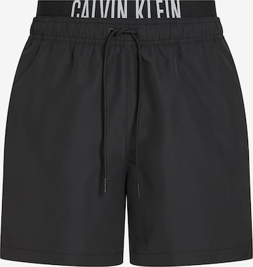 Calvin Klein Swimwear Plavecké šortky – černá: přední strana