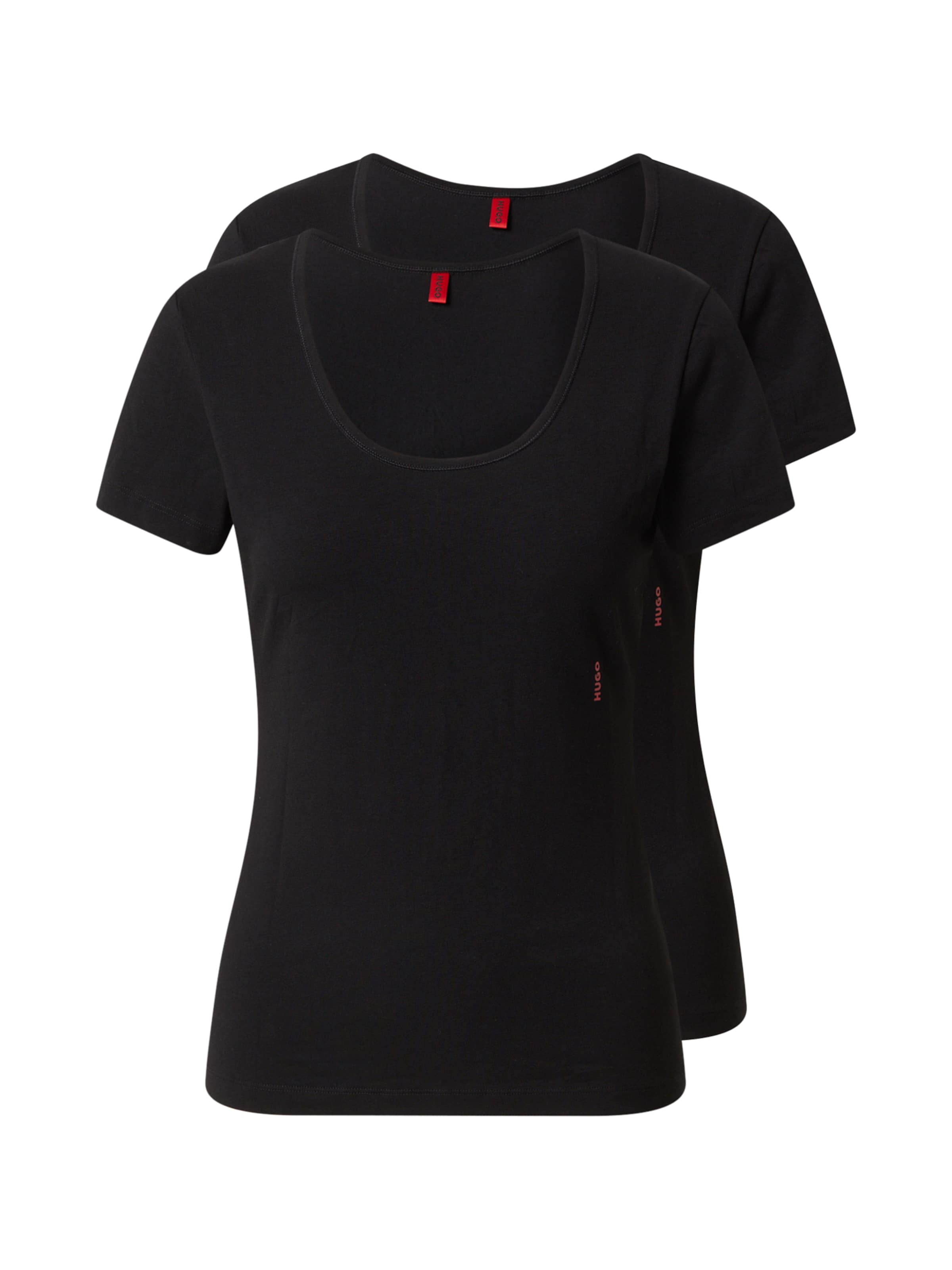 HUGO Undershirt in Black: front