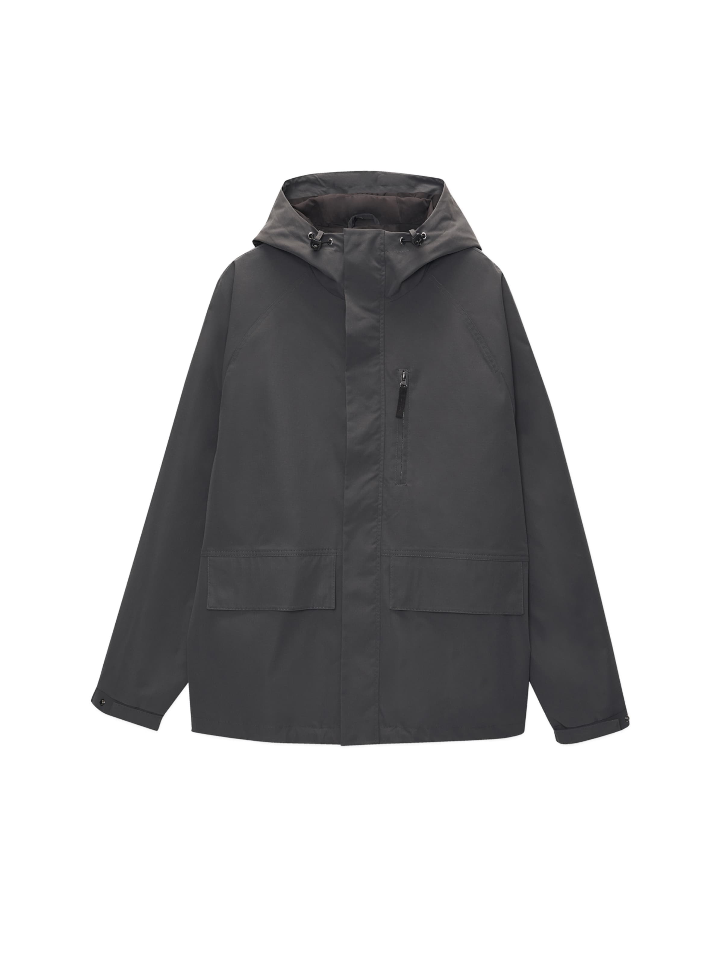 Pull&Bear Jacke in Schwarz: Vorderseite