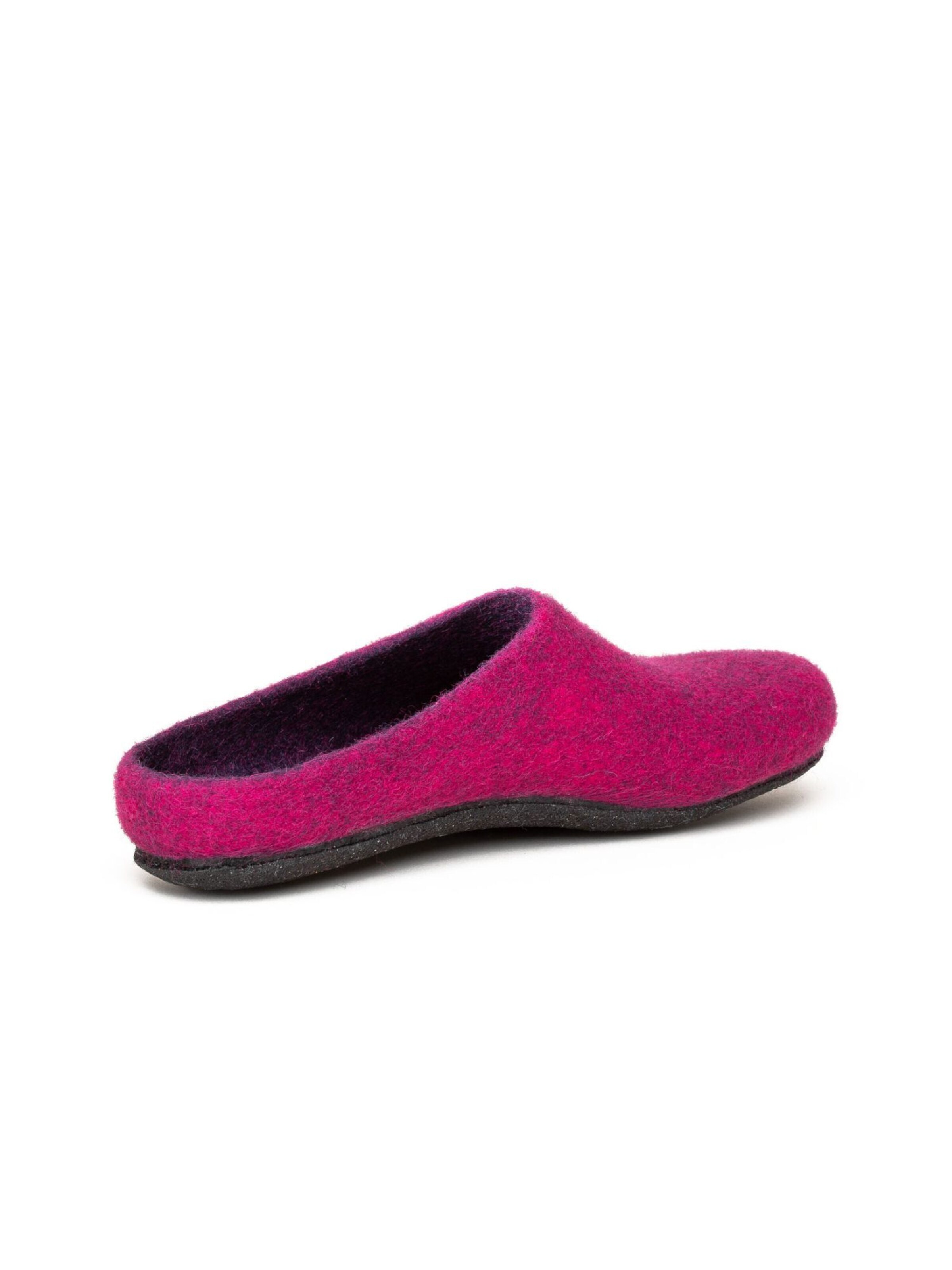 MagicFelt Slippers 'Filzpantoffel Magicfelt 709' in Pink