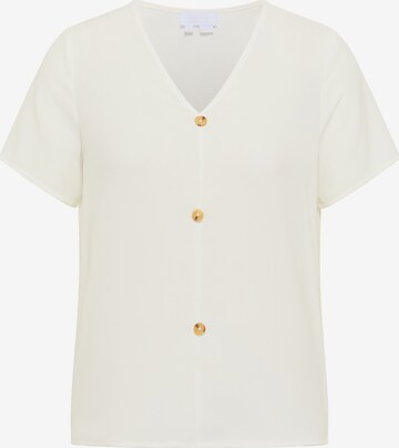 usha WHITE LABEL Blouse in Wit: voorkant