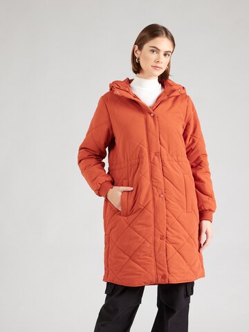 JDY Winter coat 'JDYDIANA' in Brown: front