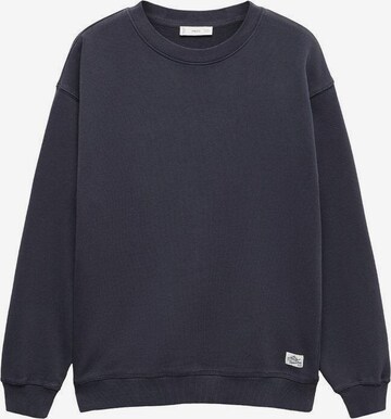 MANGO TEEN Sweatshirt 'Round6' in Blau: predná strana