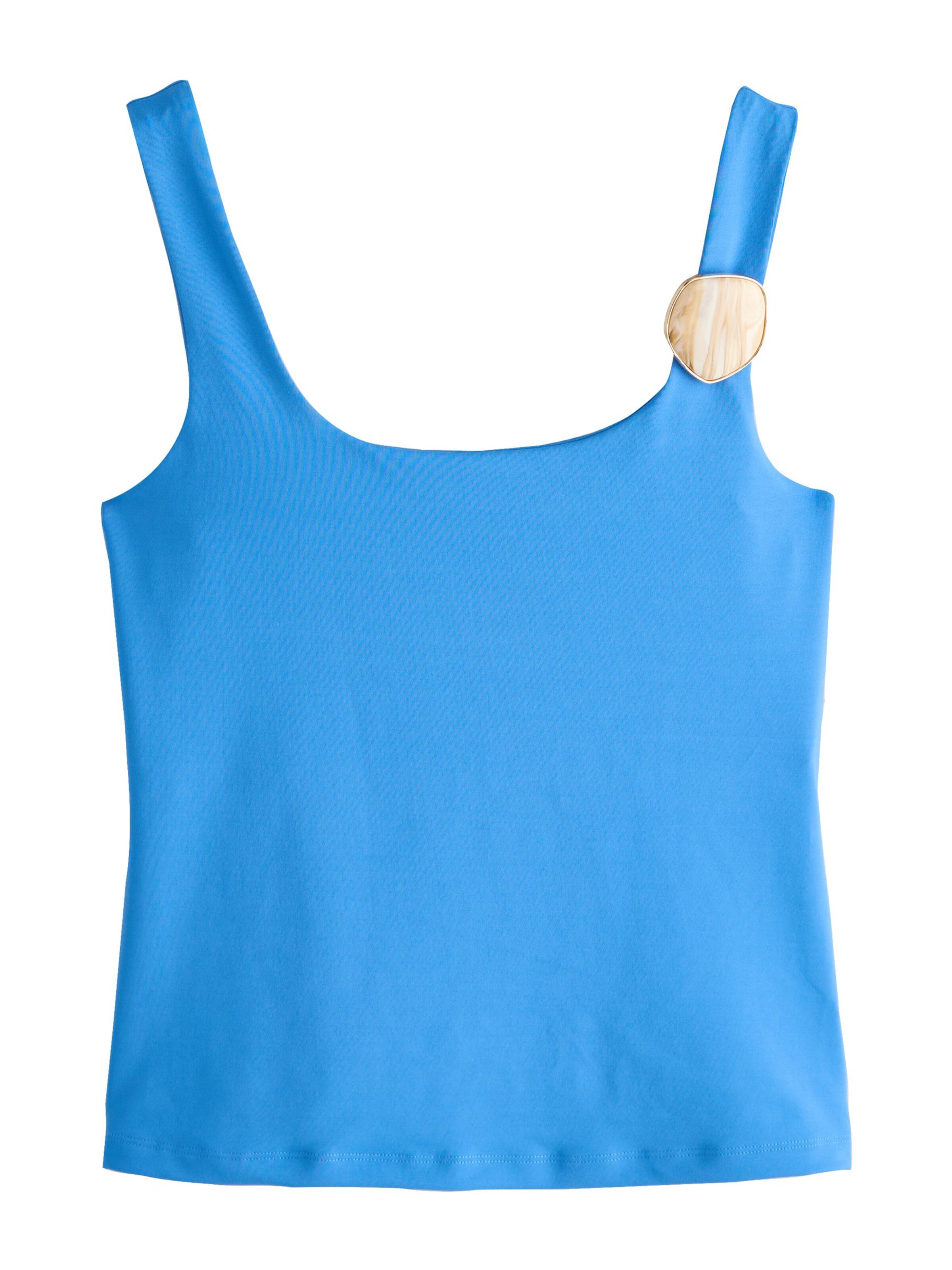 Next - Top en azul: frente