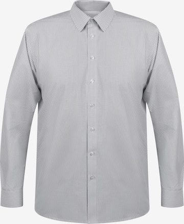 DreiMaster Klassik Business Shirt in Grey: front