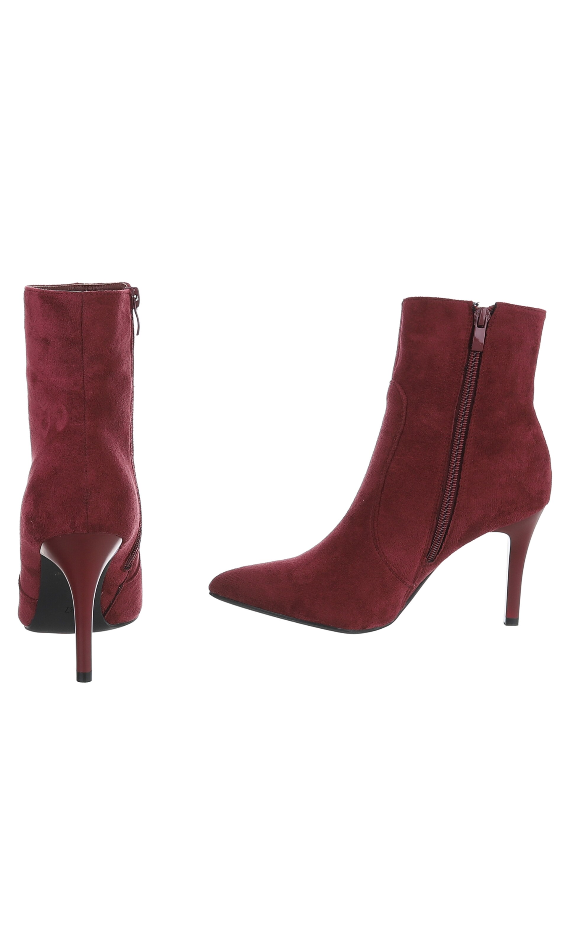 Ital-Design Ankle Boots in Red