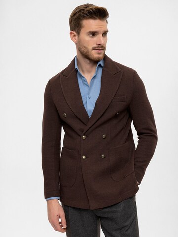 Antioch Regular fit Blazer in Brown: front