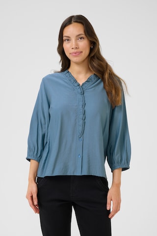 Cream Bluse 'CRSofia' in Blau: Vorderseite