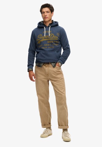Superdry Sweatshirt in Blauw