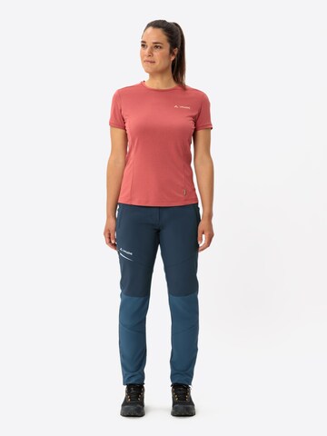 VAUDE Regular Outdoor trousers 'Elope' in Blue