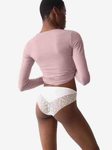 TRIUMPH Slip ' Red Label Pretty Modal ' in White