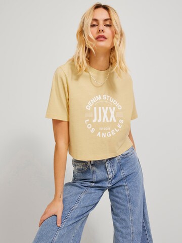 JJXX T-Shirt 'Brook' in Gelb