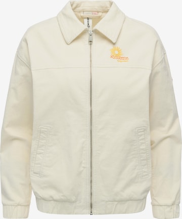 Ragwear Tussenjas 'Melvene Cordy' in Wit: voorkant