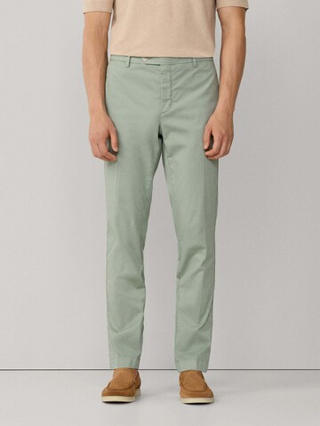 Hackett London Slimfit Hose in Grün: Vorderseite