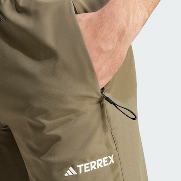 ADIDAS TERREX Regular Sporthose 'TERREX Liteflex' in Grün