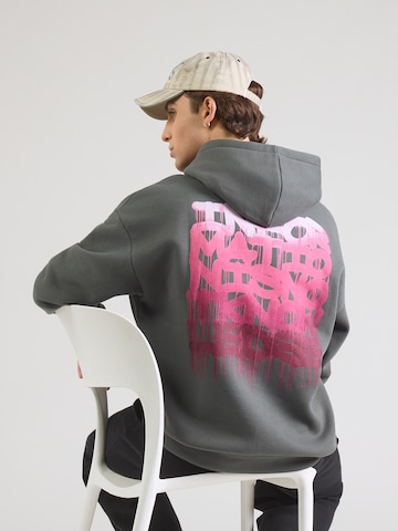 Sweat-shirt Iriedaily en gris : devant