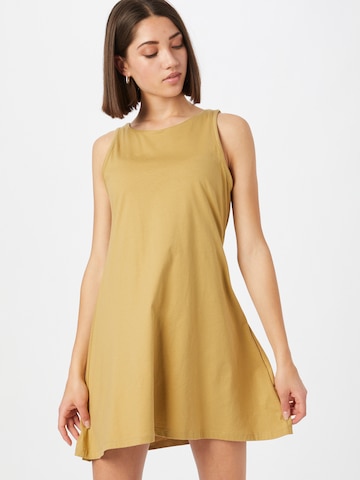 Degree - Vestido 'Swing' em amarelo: frente