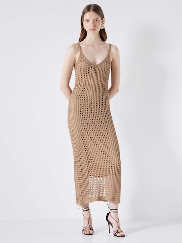 Ipekyol Knitted dress in Beige