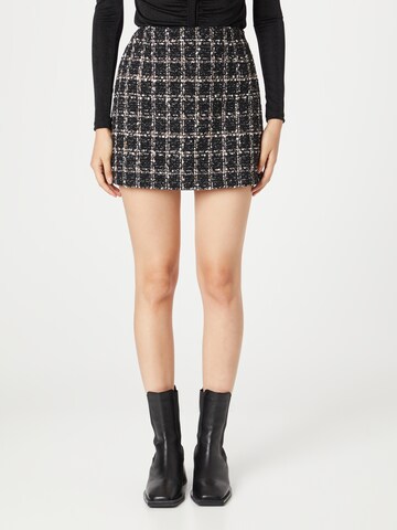 Abercrombie & Fitch Rok in Zwart: voorkant