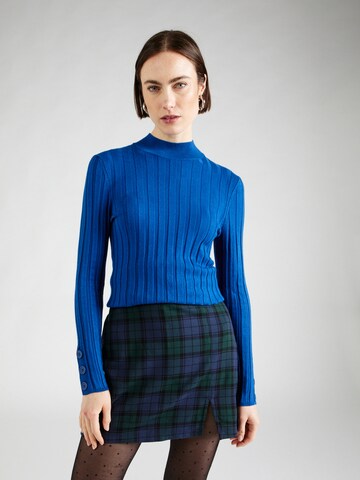 Key Largo - Pullover 'WKN GO NEW' em azul: frente