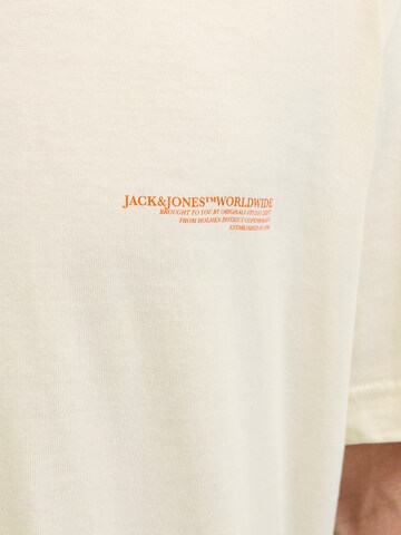 JACK & JONES Футболка 'JORBILLYBURG' в Белый
