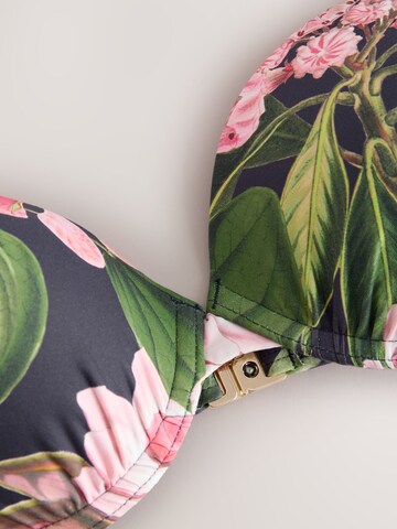 Next Balkonetové Bikinový top 'Kew' - Modrá