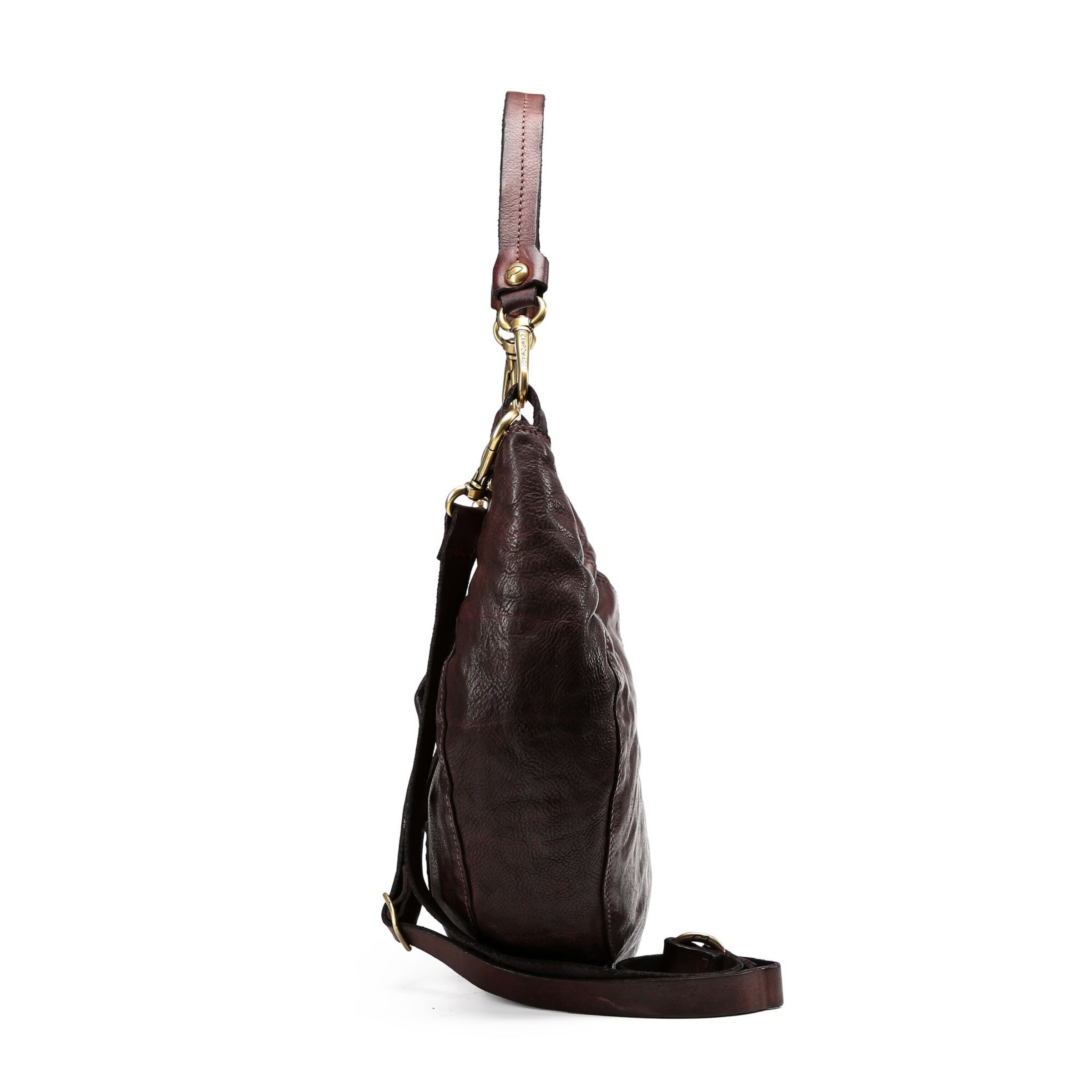 Campomaggi Shoulder Bag 'Monospalla' in Brown
