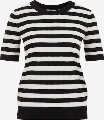 WE Fashion Sweater in Black: front