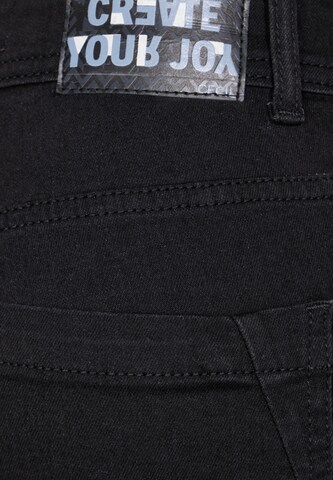 CECIL Slim fit Jeans 'Vicky' in Black