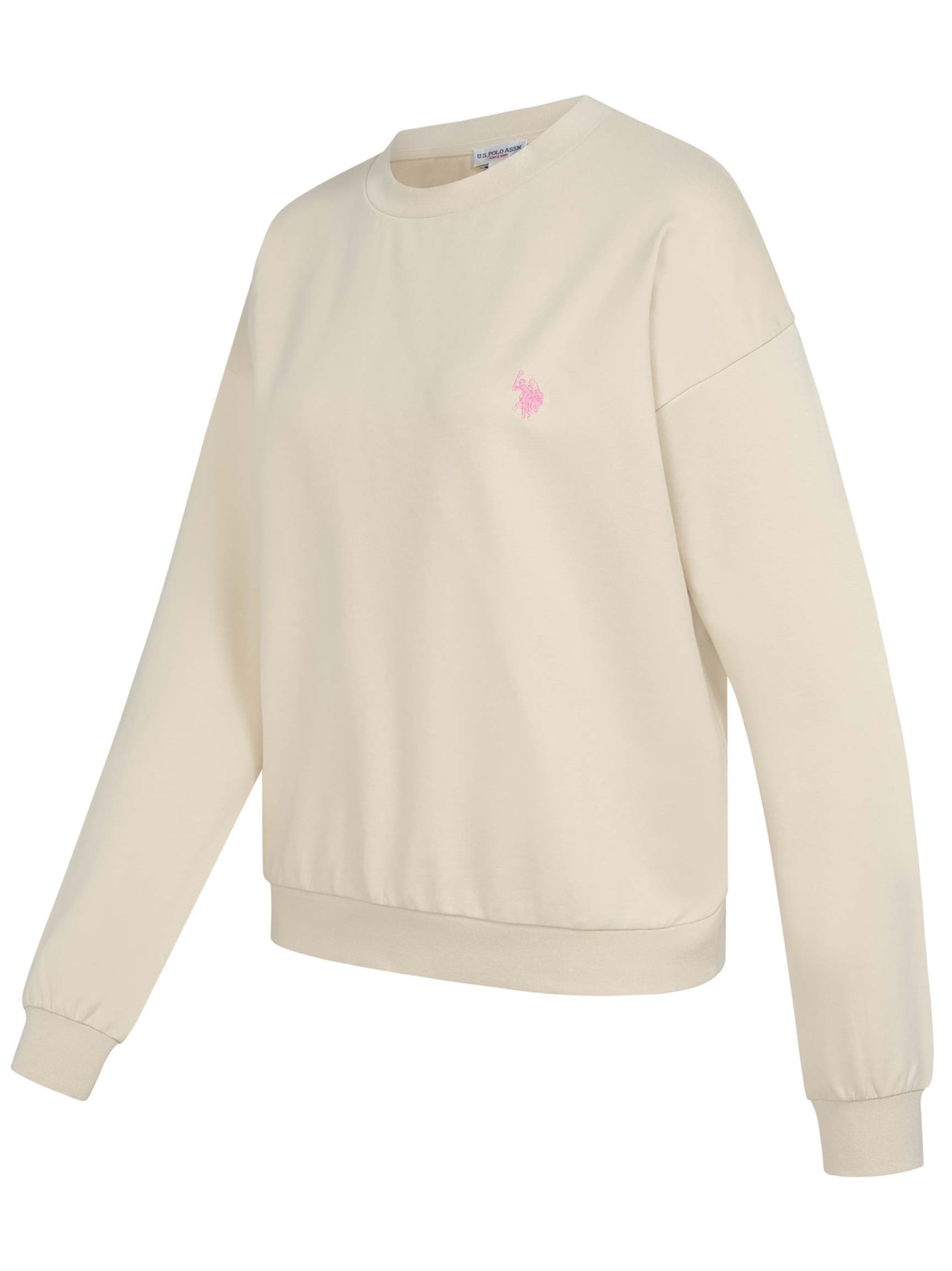 U.S. POLO ASSN. Sweatshirt in Beige