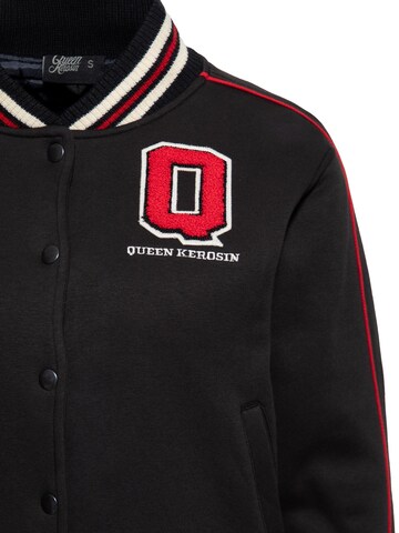 Queen Kerosin Between-Season Jacket 'Q' in Black