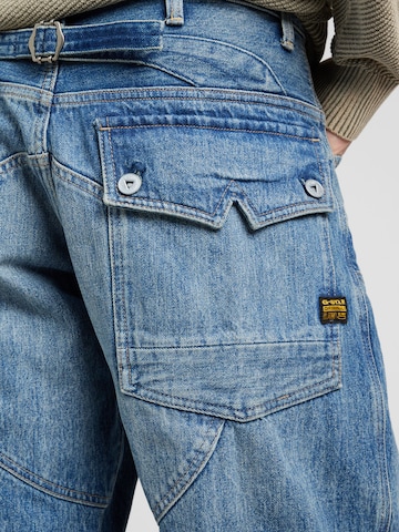 G-Star RAW Loosefit Jeans i blå