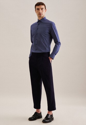 SEIDENSTICKER Slim fit Business Shirt in Blue