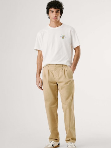 T-Shirt 'Tate' Pepe Jeans en blanc
