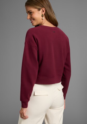 LAURA SCOTT Sweatshirt in Red