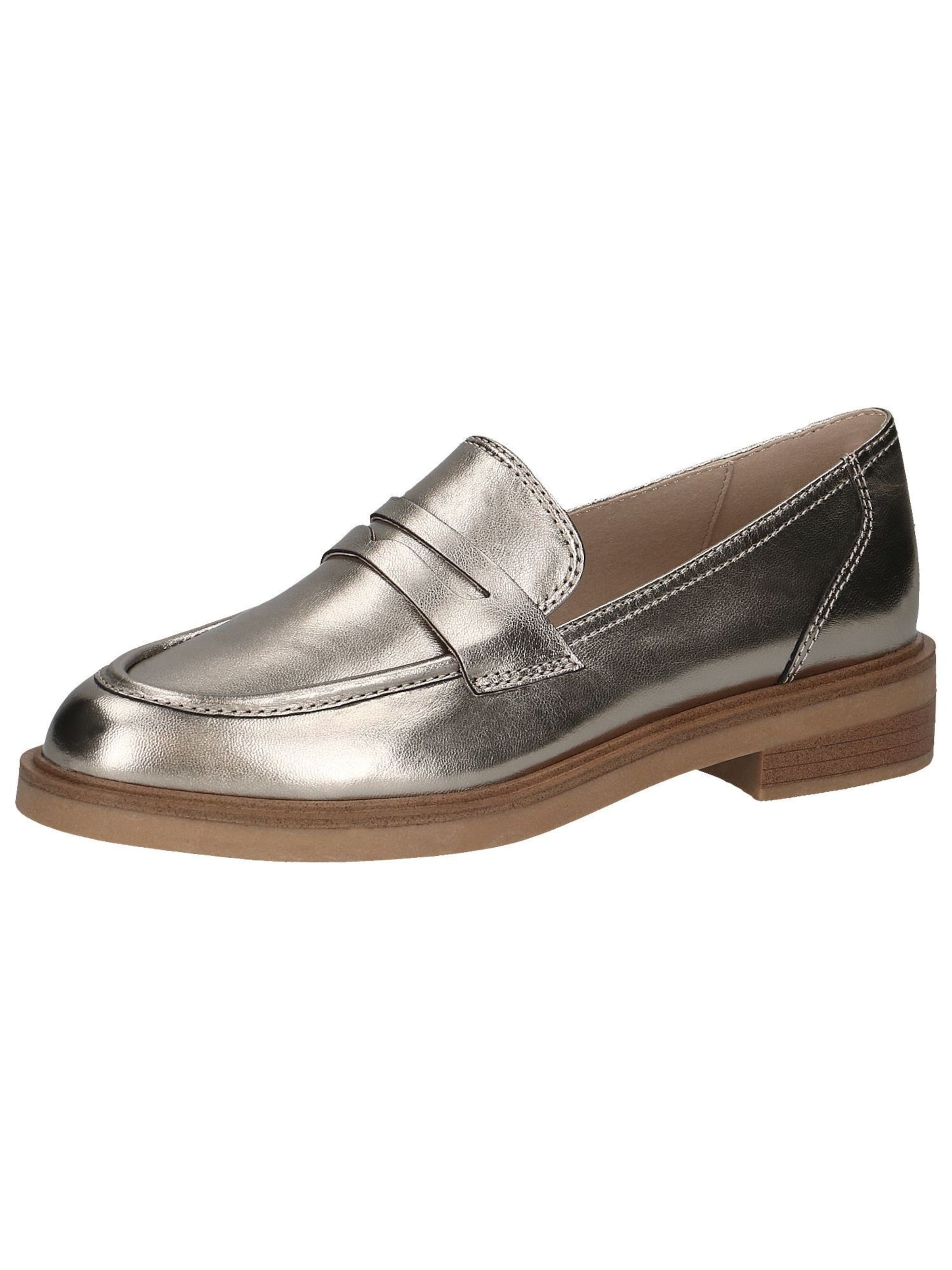 Slipper di CAPRICE in oro: frontale