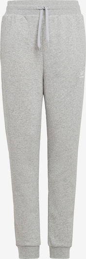 ADIDAS ORIGINALS Pantalon 'Adicolor' en gris clair / blanc, Vue avec produit