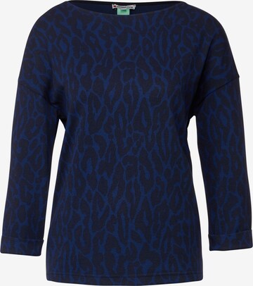 STREET ONE Shirt in Blauw: voorkant